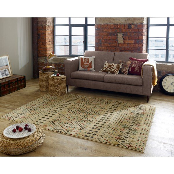 Tappeto marrone chiaro , 160 x 230 cm Odine - Flair Rugs-image-4