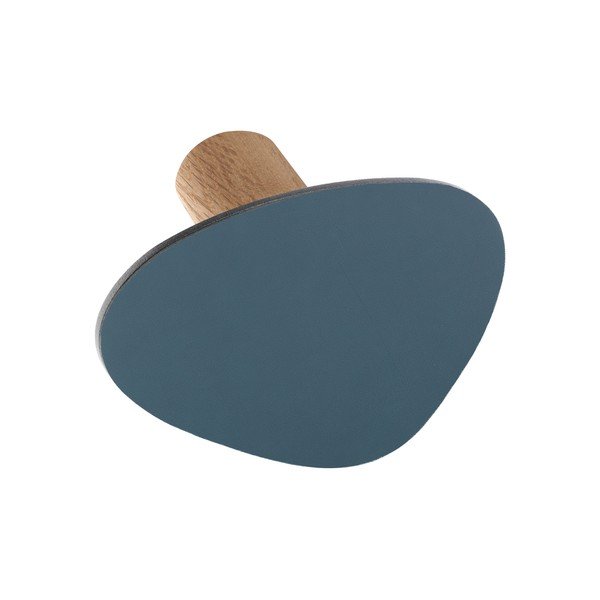 Gancio da parete blu in acciaio Dot L Nupo – LIND DNA