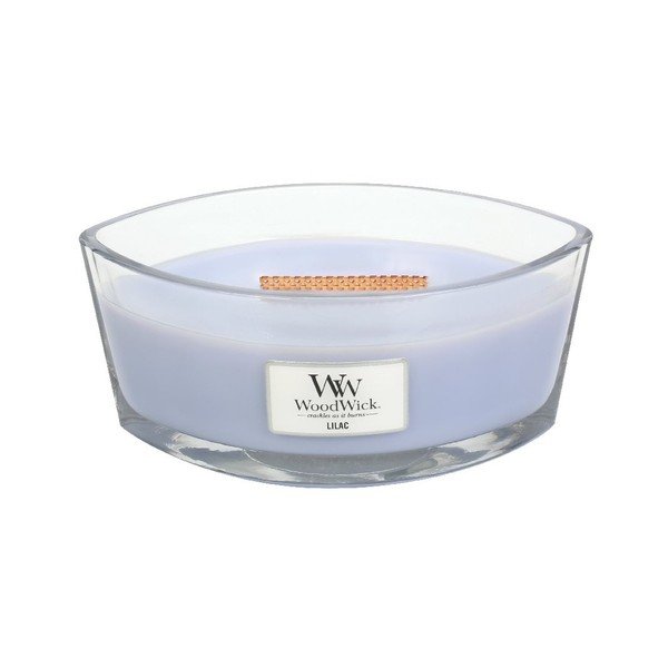 Candela profumata al lillà, durata di combustione 30 ore Lilac - WoodWick