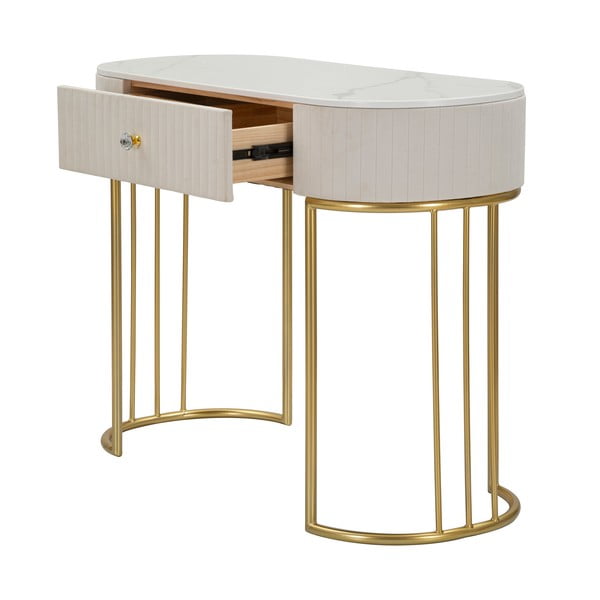 Consolle beige 100x40 cm Montpellier - Mauro Ferretti-image-3