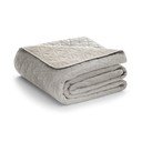 Copriletto greige in velluto con rivestimento trapuntato 170x210 cm Laila – Restilo