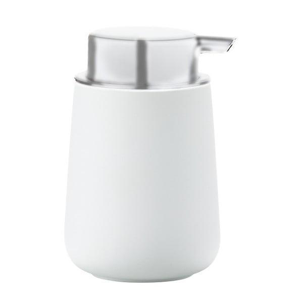 Dispenser di sapone in ceramica bianca 250 ml Nova - Zone