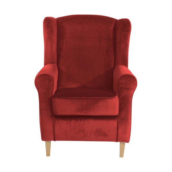 Poltrona rosso mattone Velour Brick Lorris - Max Winzer-image-2