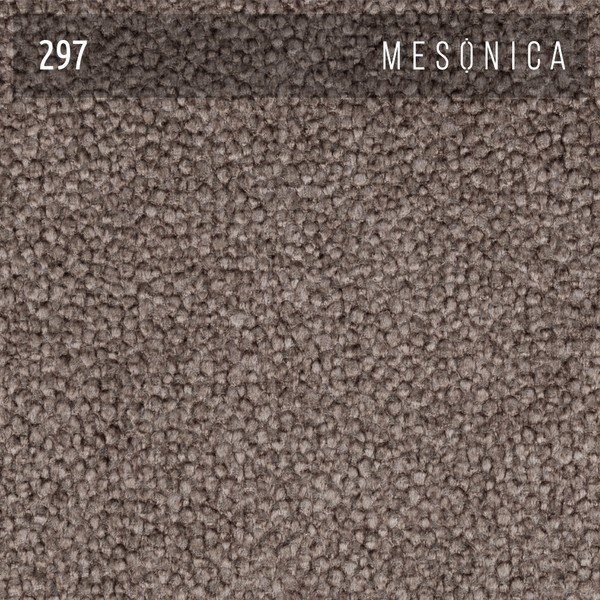 Letto matrimoniale imbottito marrone chiaro con rete inclusa 140x200 cm Fioro – MESONICA-image-3