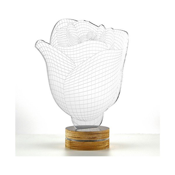3D stolní lampa Rose-image-3
