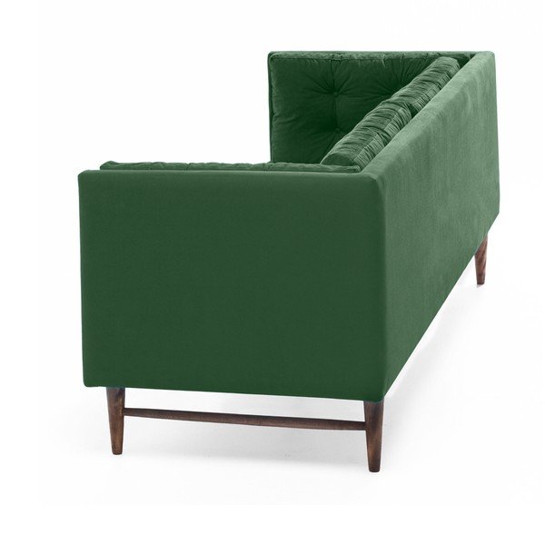Divano verde a tre posti Eva - Balcab Home-image-2