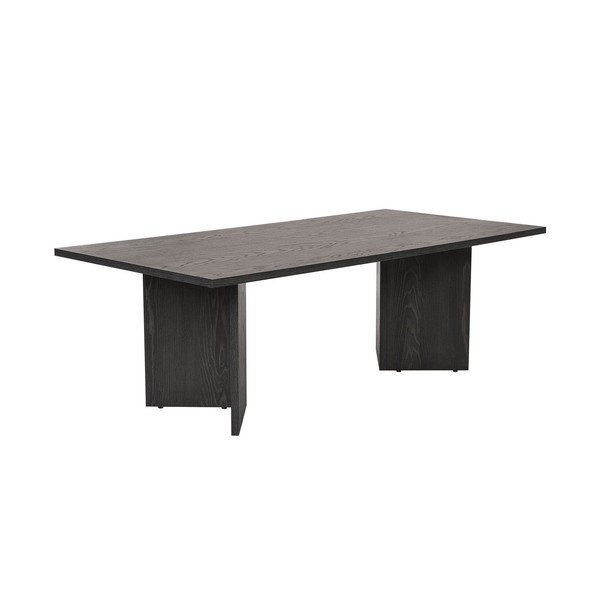 Tavolino da salotto nero opaco 60x119 cm Sabin – Kalune Design