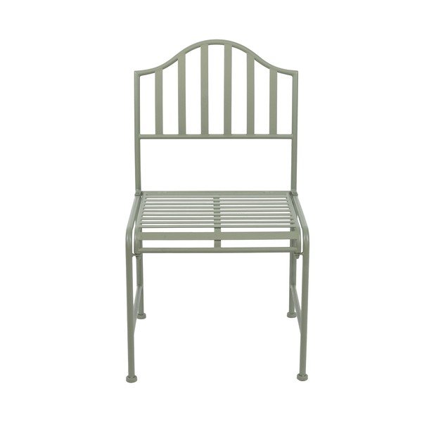 Sedia da esterno verde in metallo – Esschert Design