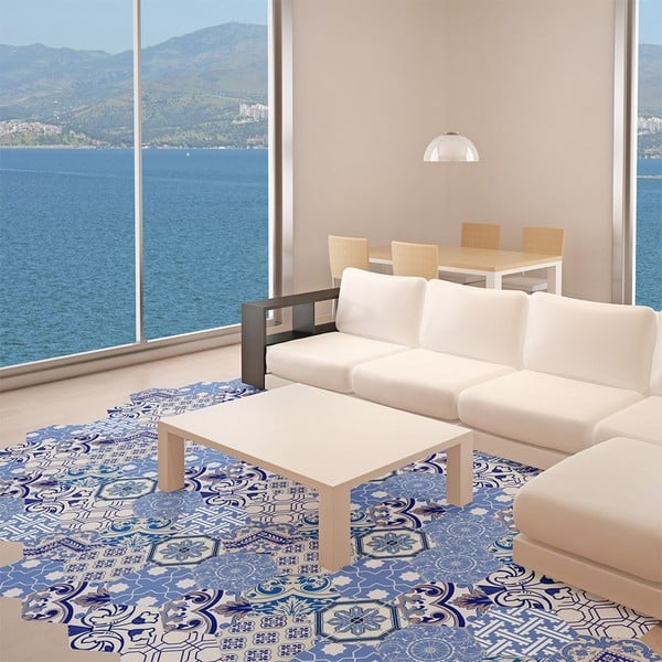 Set di 10 adesivi impermeabili per pavimenti, 20 x 18 cm Ursulina - Ambiance-image-4