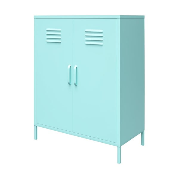 Mobile in metallo azzurro 80x102 cm Cache - Novogratz-image-2