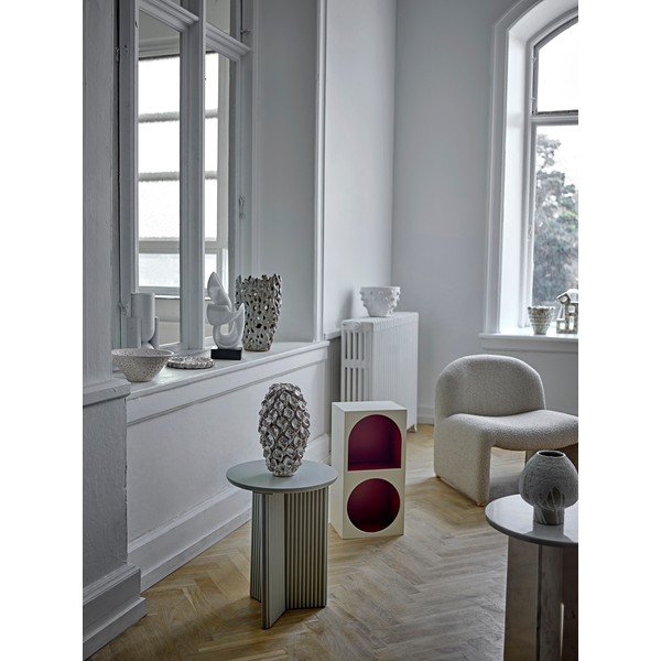 Tavolino rotondo con effetto abete ø 40 cm Edith – Bloomingville-image-2