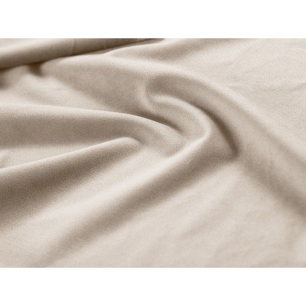 Letto singolo imbottito color crema con contenitore con rete inclusa 90x200 cm Phaedra – Micadoni -image-4