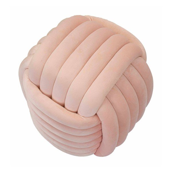 Poggiapiedi in velluto rosa chiaro Softy - Mauro Ferretti-image-3