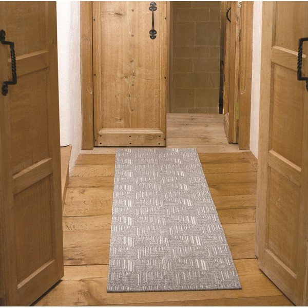 Koberec Pinnacle Grey, 67x300 cm