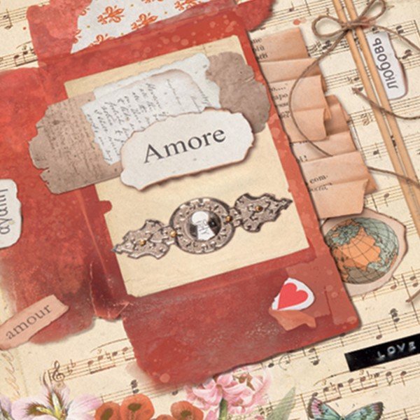 Quaderni di lavoro in set di 2 192 pagine formato A6 Love - Kartos-image-3