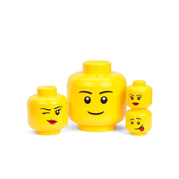 Contenitore giallo Silly, ø 10,6 cm - LEGO®-image-3