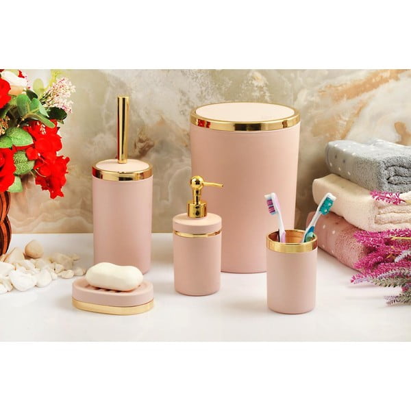 Set di accessori da bagno rosa - Oyo Concept-image-1