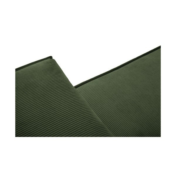 Divano letto in velluto a coste verde Azalea - Mazzini Sofas-image-1
