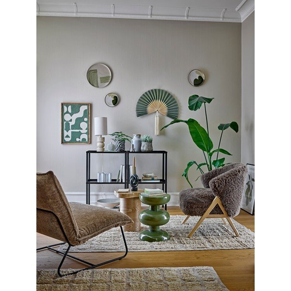 Scaffale nero in metallo 59x90x38 cm Loups – Bloomingville-image-1