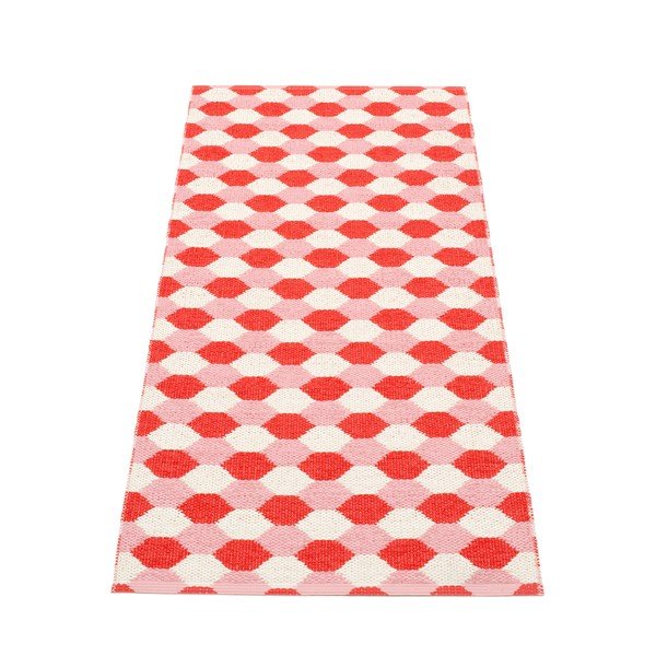 Passatoia da interno/esterno rossa 70x160 cm Dana Coral – Pappelina