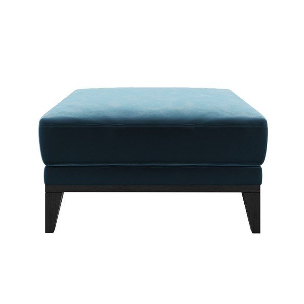 Poggiapiedi in velluto blu Musso - MESONICA-image-2