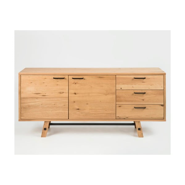 Cassettiera a due ante e 3 cassetti Stoccolma - Actona-image-2