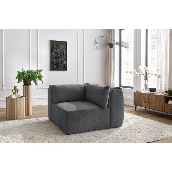 Modulo divano grigio Jeanne - Bobochic Paris-image-1