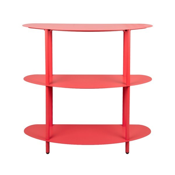 Scaffale rosso in metallo 90x82x28 cm Cool Retro – Leitmotiv-image-2