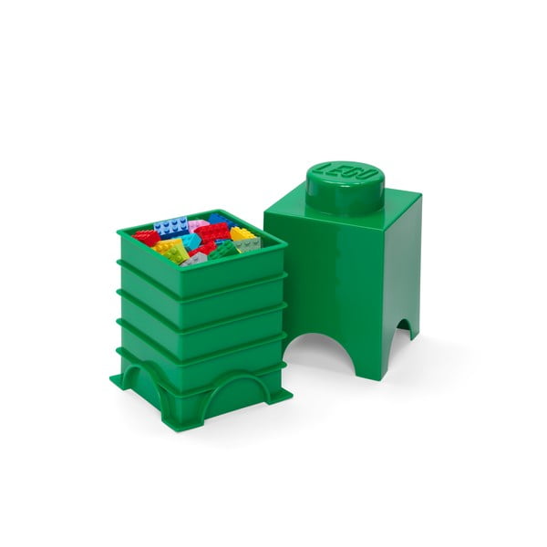 Scatola di immagazzinaggio verde - LEGO®-image-1