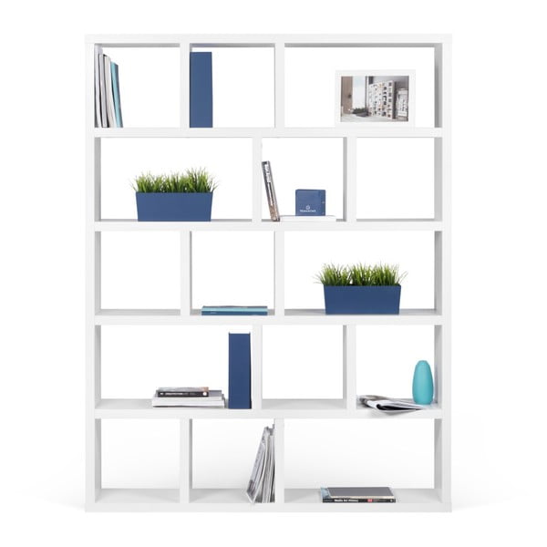 Libreria bianca 150x198 cm Berlin – TemaHome-image-3