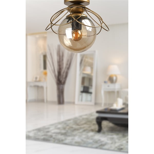 Lampada da soffitto in colore oro Alaca - Squid Lighting-image-1