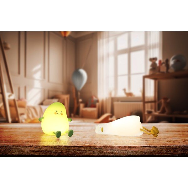 Luce notturna per bambini bianca Lesley – Fischer & Honsel-image-1