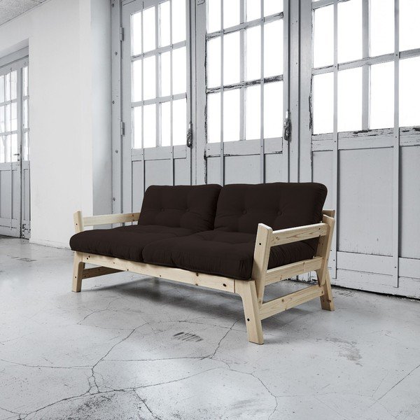Rozkládací pohovka Karup Step Natural/Brown