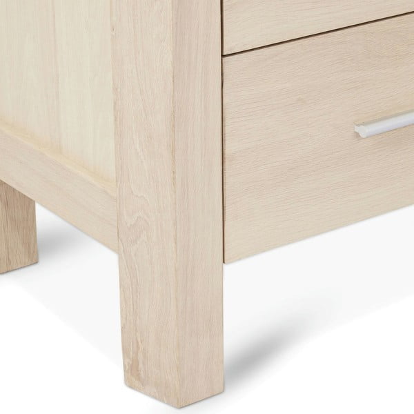 Vetrina in rovere naturale 100x190 cm Paris - Furnhouse-image-3