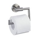 Porta carta igienica a parete in acciaio inox in argento opaco Bosio - Wenko