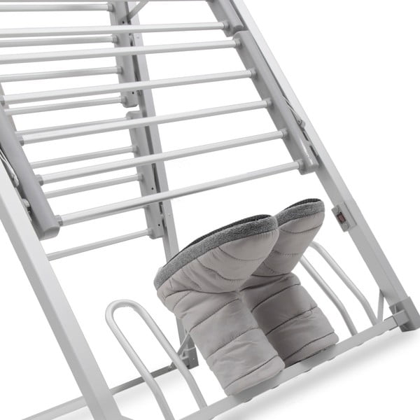 Stendibiancheria elettrico pieghevole grigio Asciugapanni - InnovaGoods-image-3