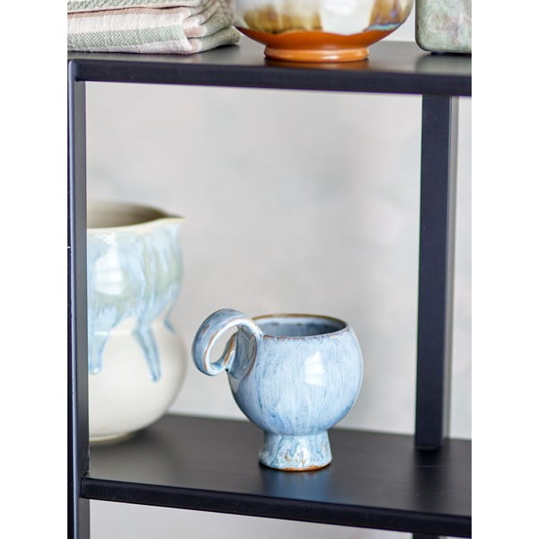 Tazzine in set per cappuccino azzurre in gres 4 pz 250 ml Avonlea – Bloomingville-image-1