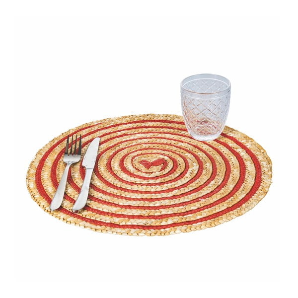 Tovagliette in rafia 6 pz ø 38 cm Spiral - VDE Tivoli 1996-image-1