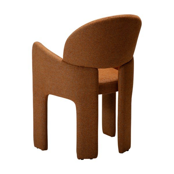 Sedia da pranzo arancione con braccioli Aole – DAN-FORM Denmark-image-3