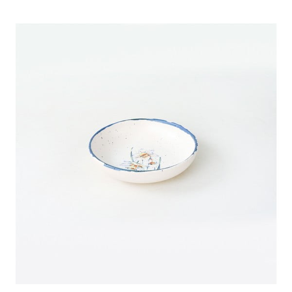 Set di piatti in ceramica bianca e blu da 21 pezzi - My Ceramic-image-2