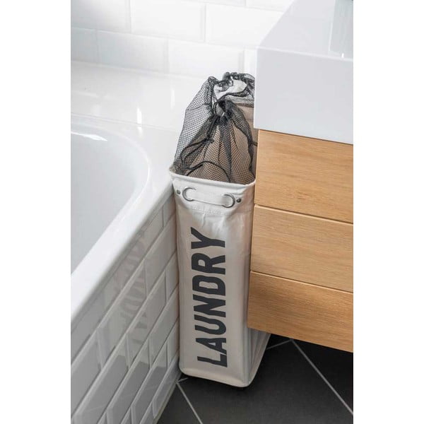 Cesto portabiancheria beige , 44,4 l Corno - Wenko-image-1