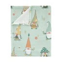 Coperta verde chiaro in micropile a tema pasquale 130x170 cm Spring Gonks – Catherine Lansfield