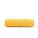 Asciugamano giallo in puro cotone, 50 x 90 cm - Foutastic