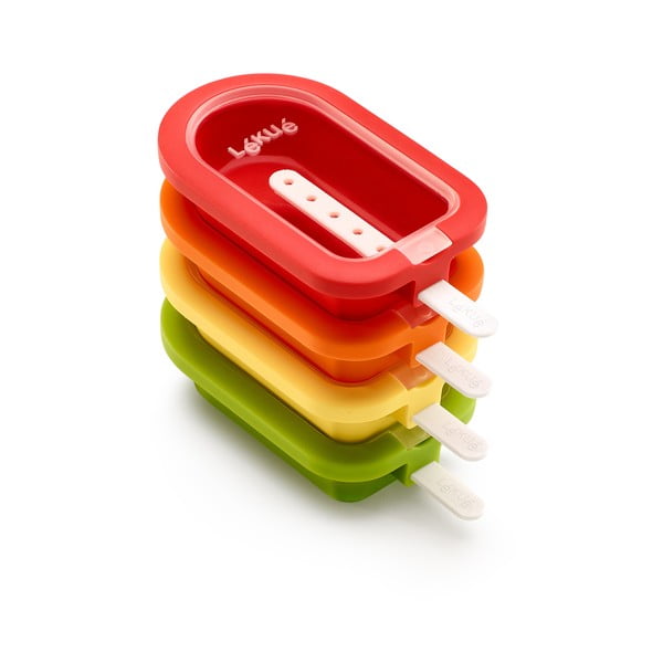 Set di stampi per ghiaccioli in silicone 4 pz – Lékué