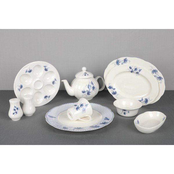 Set di 36 pezzi di piatti in porcellana Farmer - Kütahya Porselen-image-1