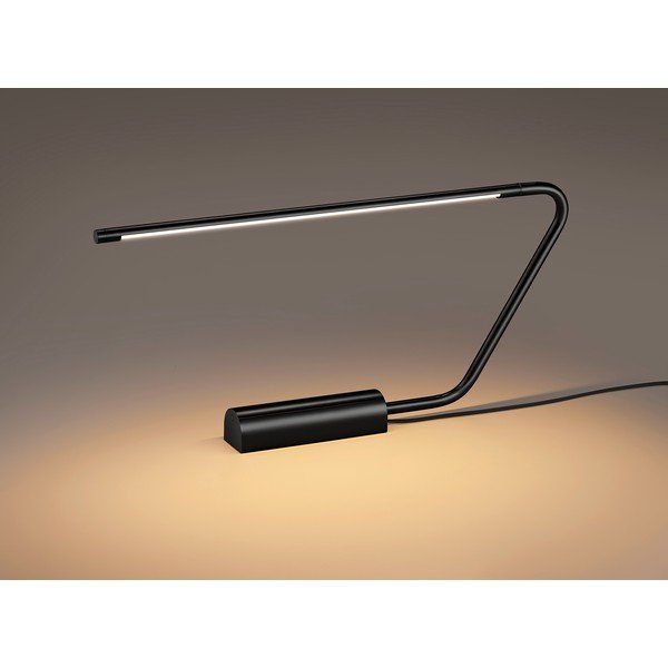 Lampada da tavolo LED nera (altezza totale 33 cm) Olea – Trio Select-image-2
