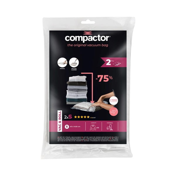 Sacchetti per il vuoto in set da 2 pezzi Hanging Vacuum S - Compactor-image-3