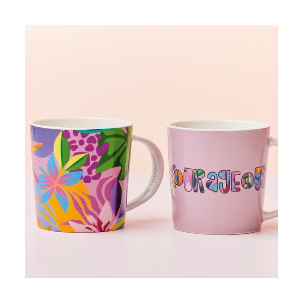 Set di 2 tazze in porcellana da 380 ml Be Fierce - Maxwell & Williams-image-1