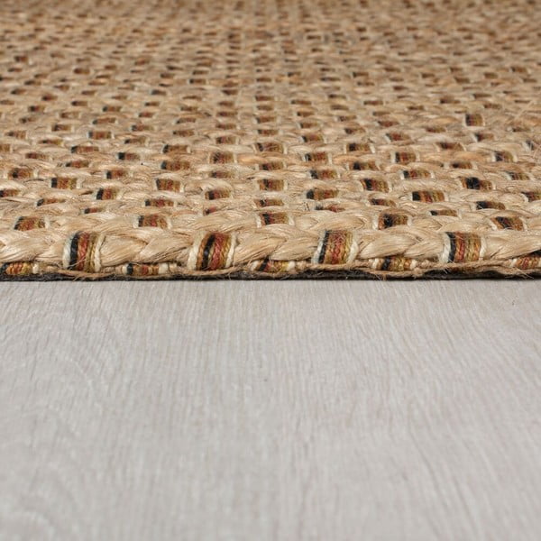 Passatoia di colore naturale in iuta 60x230 cm Sol – Flair Rugs-image-3