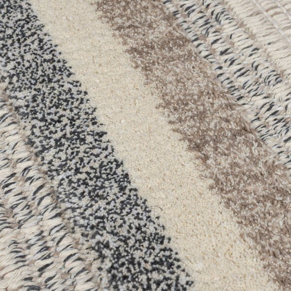 Tappeto greige lavabile 194x290 cm Everette – Flair Rugs-image-3